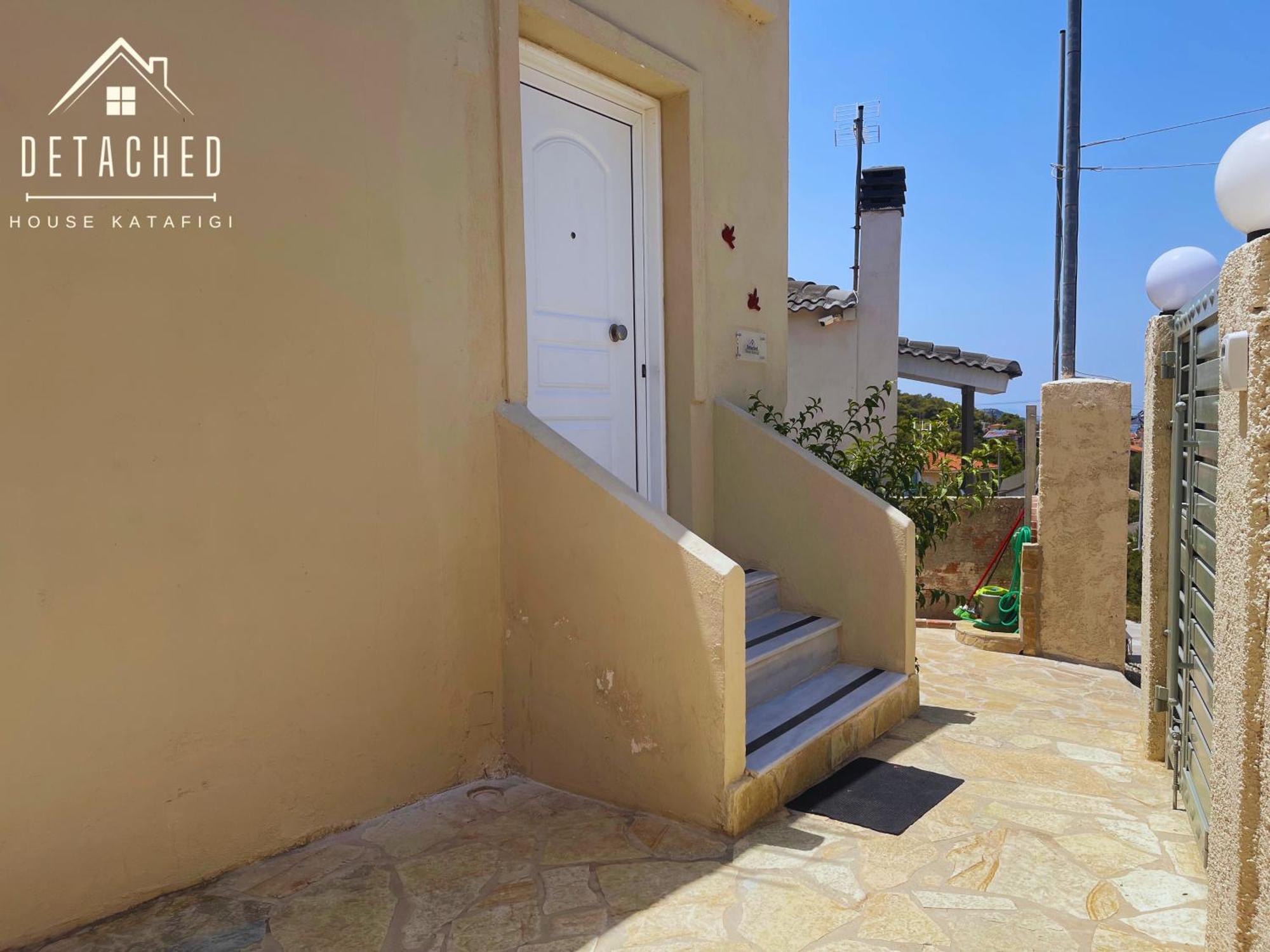 Detached House Katafigi Palaia Fokaia Exterior foto